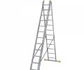 Werner Abru 725 Series Promaster Box Section Triple 3 Section 3.5m 12 Rung Reform Combination Ladder 7253518