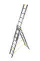 Werner Abru 725 Series Promaster Box Section Triple 3 Section 3.5m 35 Rung Reform Combination Ladder 7253518