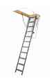 Fakro Metal Section Folding Loft Ladder with handrail LMK 280cm 3 Section