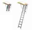 Fakro Metal Section Folding Loft Ladder LMK 305cm 3 Section