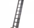 WERNER 2.4m  BOX SECTION TRIPLE EXTENSION LADDER 7232418