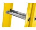 Werner ALFLO 775 Series Fibreglass Double Extension Ladder 8 Tread 2.5m 77525