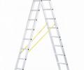 Zarges Combimaster DX D-Rung Double Extension Ladder